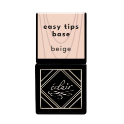 Eclair Baza Hybrydowa Easy Tips Base Beige 7ml beżowa