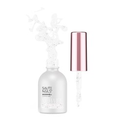 Saute Nails Top Hybrydowy Eggshell Top No Wipe 8 ml