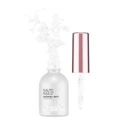 Saute Nails Top Hybrydowy Eggshell Matt Top No Wipe 8 ml