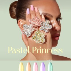Makear Lakier Hybrydowy Kolekcja Pastel Princess Zestaw 5x8ml