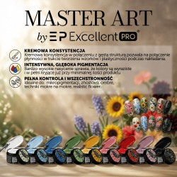 Excellent PRO Pasta Do Zdobień Master Art Rose 3g