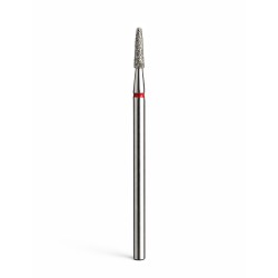 IQ Nails Frez Diamentowy Zaokrąglony Stożek Czerwony V104.198.514.014