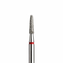 IQ Nails Frez Diamentowy Zaokrąglony Stożek Czerwony V104.198.514.014