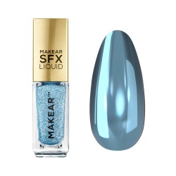 Makear Pyłek w Płynie Chrome Blue BC07 5ml