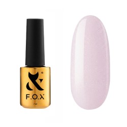 F.O.X Tonal Top Hybrydowy Shimmer 015 7 ml mleczny z różową poświatą