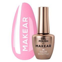 Makear Lakier Hybrydowy Pastelowy 637 8ml pastelowy różowy
