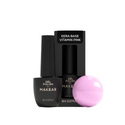 Makear Kera Base Vitamin 8ml Pink KVB02