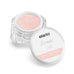 Elarto żel budujący Iconic beżowy z drobinkami