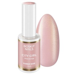 Boska Nails Baza Kauczukowa Pink Energy 10ml