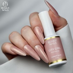 Boska Nails Baza Kauczukowa Pink Energy 10ml