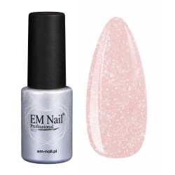 EM Nail Modelująca Baza Hybrydowa Shiny Rose 6ml