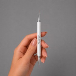 Staleks Pędzelek Dwustronny Exclusive 7mm / 12mm