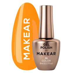 Makear Lakier Hybrydowy N40 8ml nails neonowy