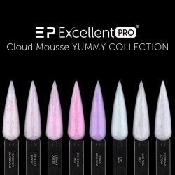 Excellent PRO Żel Budujący Cloud Mousse Violet Sprinkles 50g