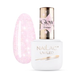 NaiLac Baza Kauczukowa Glow Base 7ml Orange