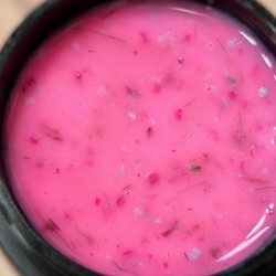Excellent PRO Żel Budujący Z Kwiatkami Cloud Mousse Turquoise Pink Flower 15g