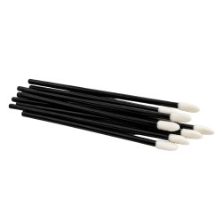 Aplikator Welurowy Micro Brush Do Rzęs Brwi Czarny