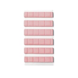 Gumowe Naklejki Na Tipsa Pink