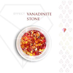 Vanadinite Stone Effect Szlachetny Kamień Efekt Opalizujący 3D
