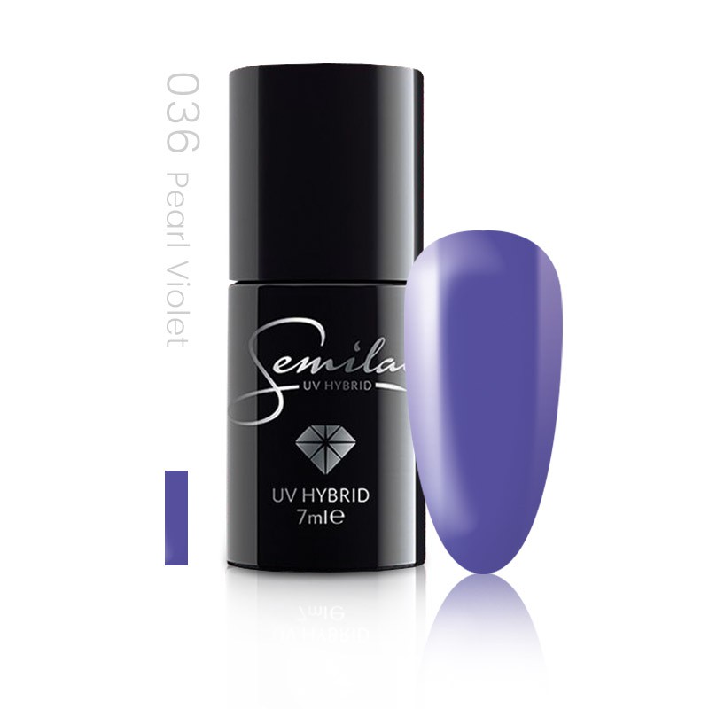 Semilac lakier hybrydowy 036 pearl violet