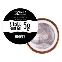 Nails company artistic paint gel do zdobień 5g srebrny
