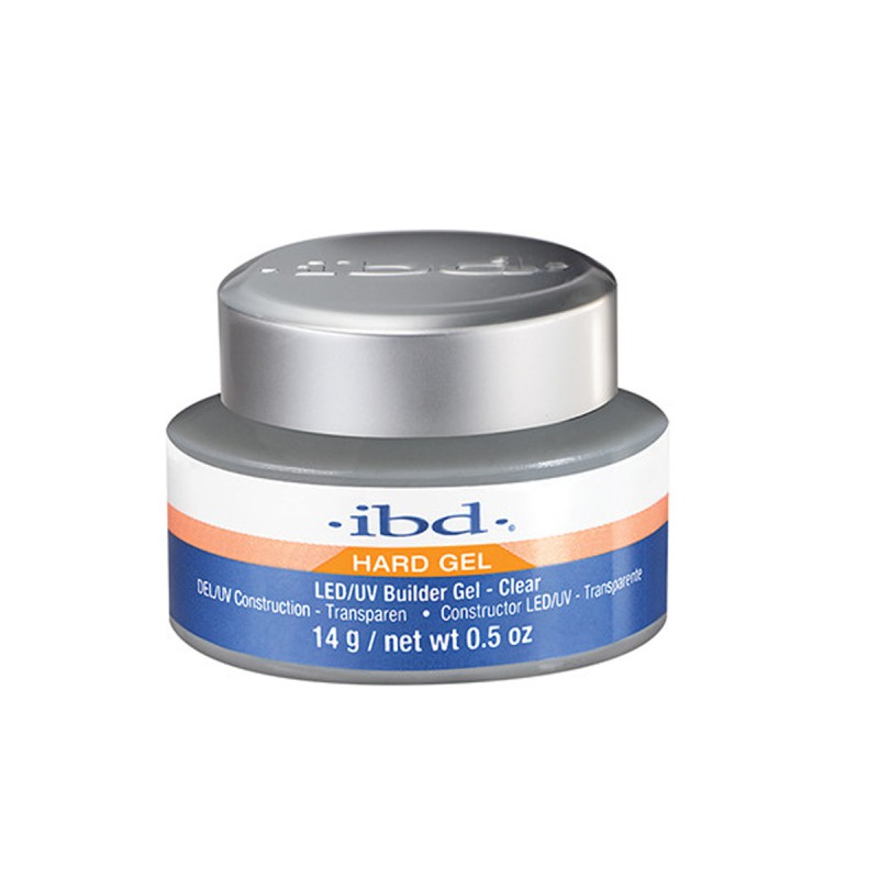 IBD HARD Gel LED/UV Builder Clear 14 gram
