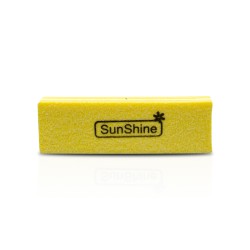 Sunshine polerka mini szeroka do paznokci pilnik żółta
