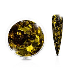 Efekt SZKŁA LUSTRA GLASS Broken Mirror Effect GOLD