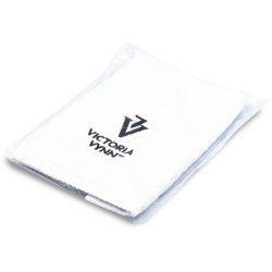 Victoria Vynn Bawełniany Ręcznik Kosmetyczny Czarne Logo