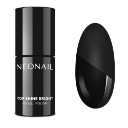 NeoNail Top Shine Bright No Wipe 7,2 ml mocno błyszczący