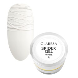 Claresa Spider Gel Pajęczynka do zdobień white 5ml