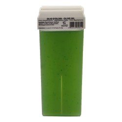 Wosk do depilacji w rolce 100ml Oliwka 