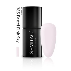 Semilac Lakier Hybrydowy 385 Pastel Pink Sky 7ml
