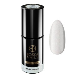 Boska Nails Lakier Hybrydowy White Samanta 6 ml