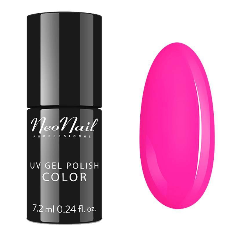 Neonail candy girl 3220  Lakier hybrydowy - Neon Pink