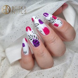 Boska Nails Lakier Hybrydowy 6 ml Purple Fig 312