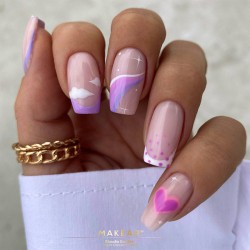 Makear Baza Kauczukowa Rubber Base 8ml - Jelly Pink