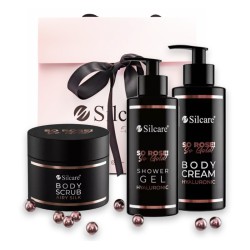 Silcare So Rose! So Gold! Zestaw - Balsam, Żel, Peeling