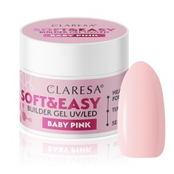 Claresa Żel Budujący SOFT&EASY 12g BABY PINK