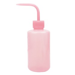 Plastikowa Butelka Do Mycia Rzęs 250ml Różowa