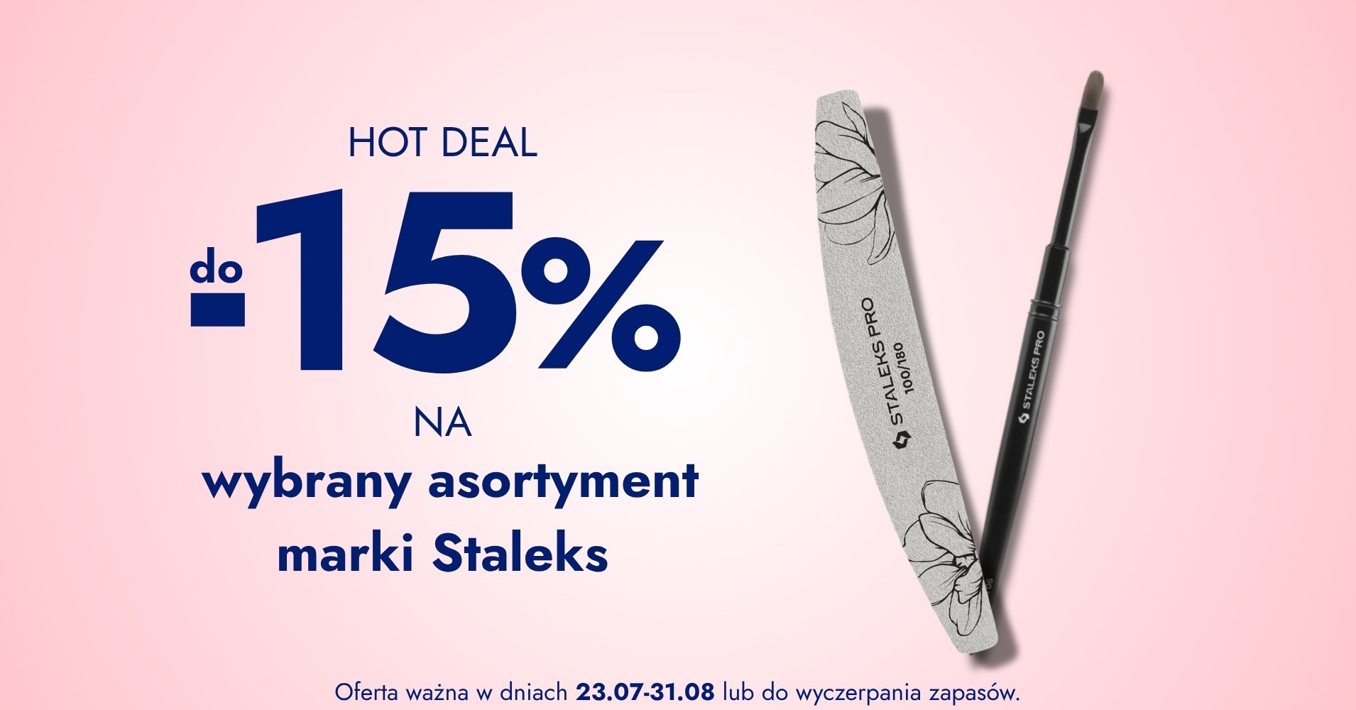 -15% na wybrany asortyment marki Staleks