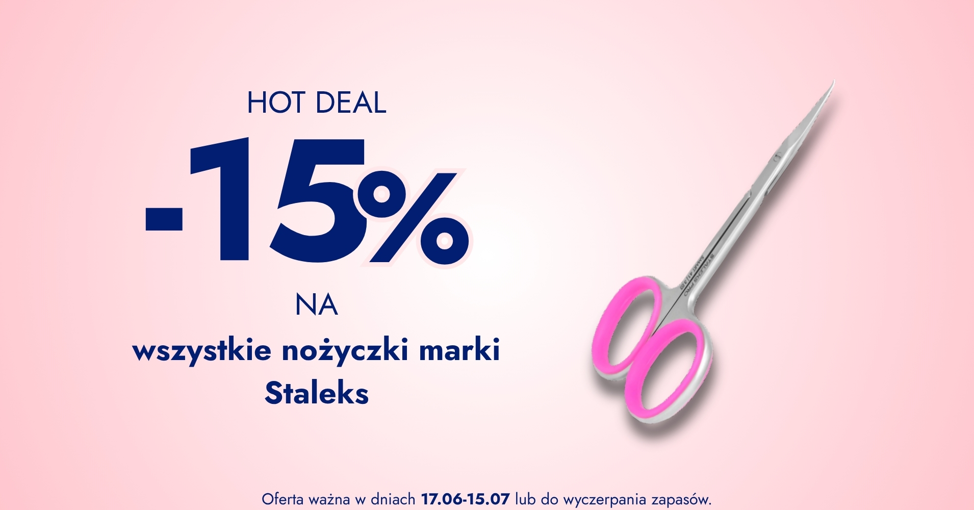 nozyczki staleks -15%