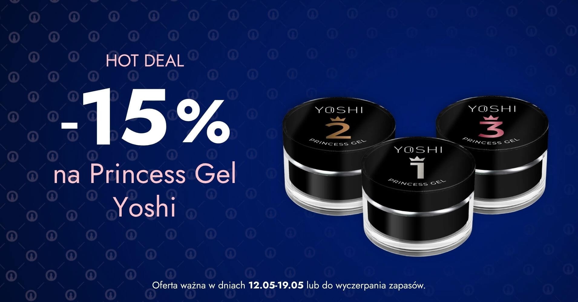 -15% na Princess Gel Yoshi