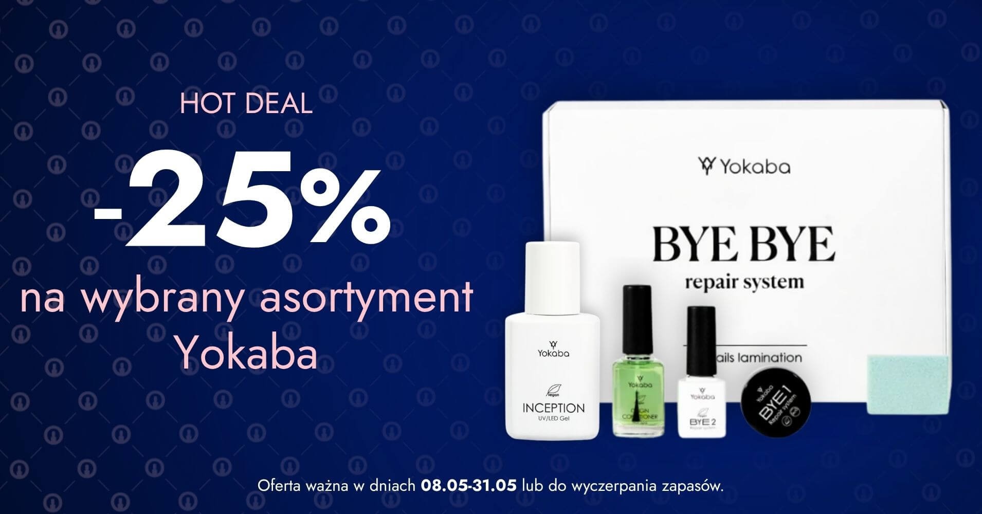 -25% na wybrany asortyment Yokaba