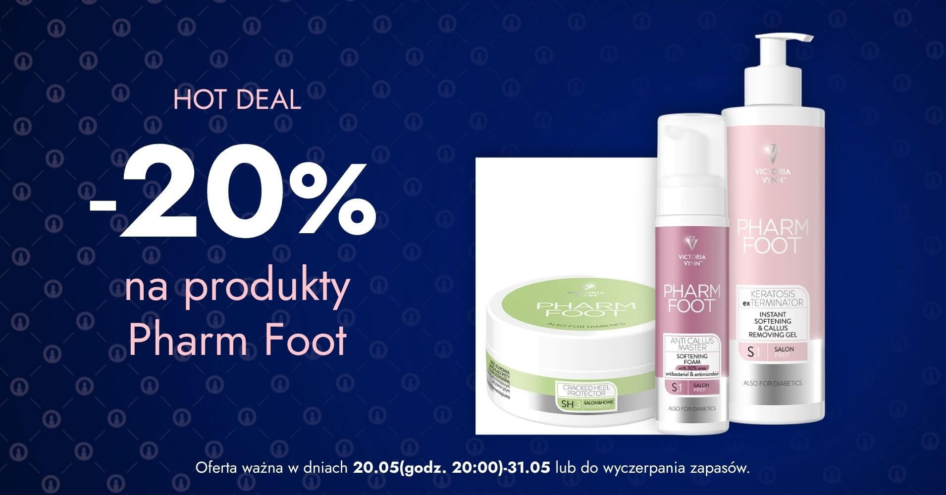 - 20% na produkty Pharm Foot