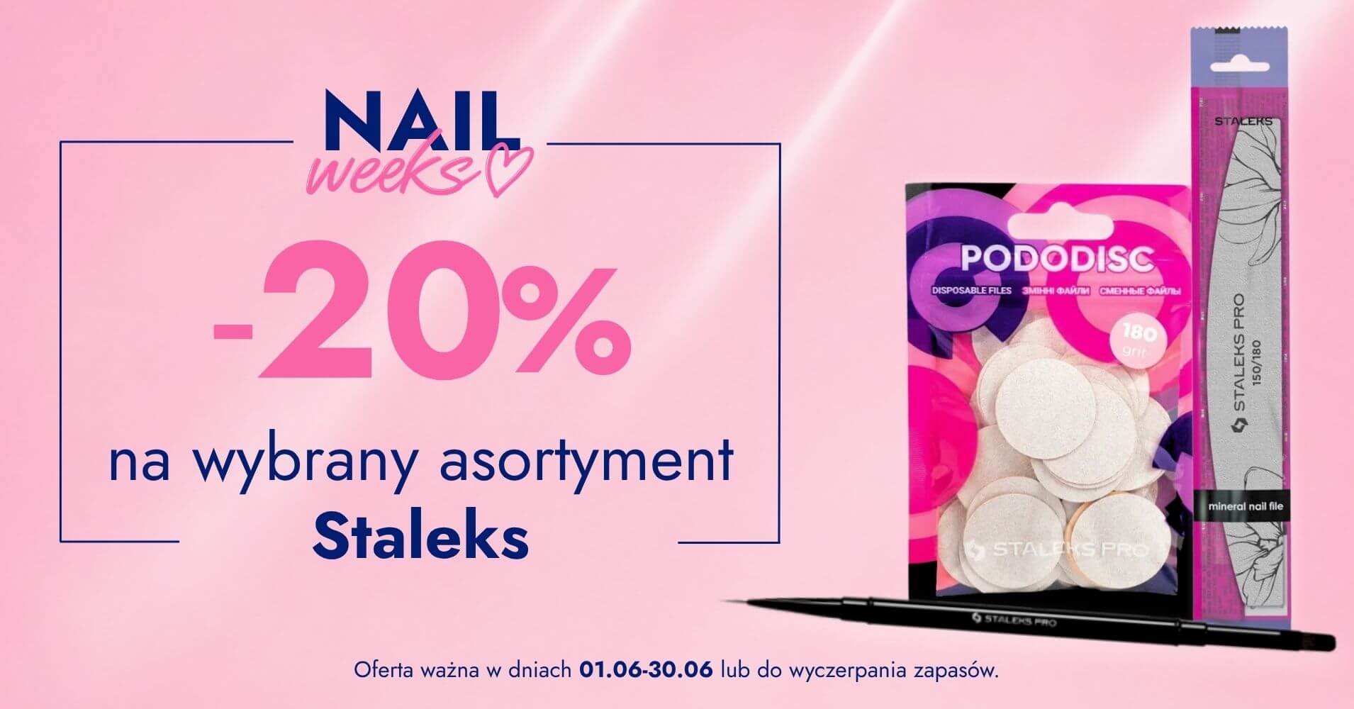 -20% na wybrany asortyment Staleks