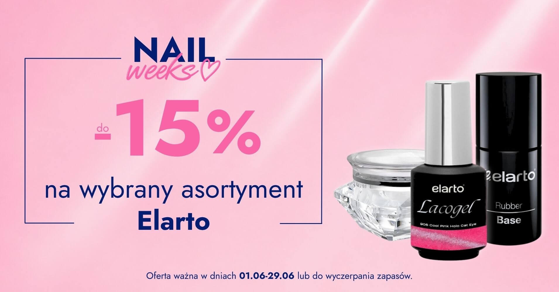 do -15% na wybrany asortyment Elarto