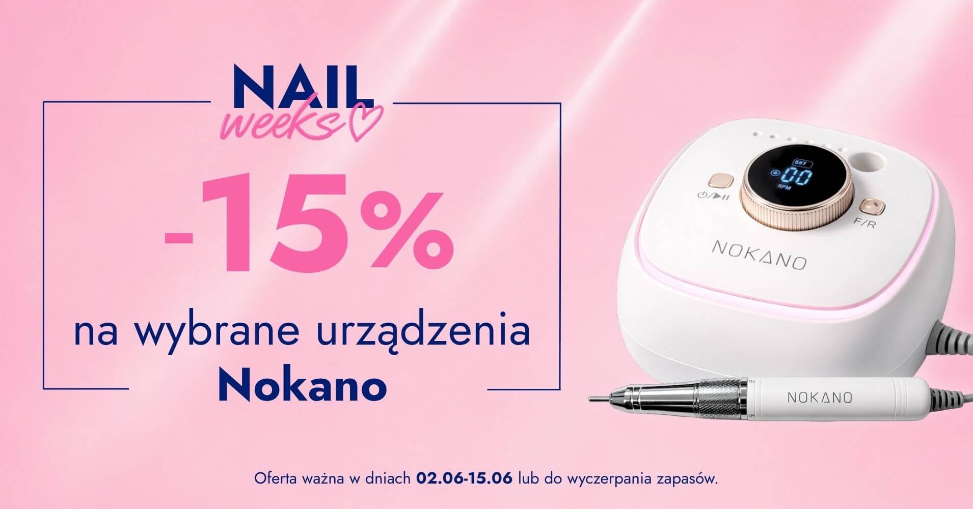 -15% na wybrane urządzenia Nokano