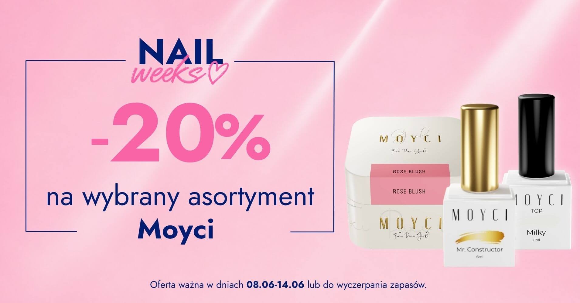 -20% na cały asortyment Moyci
