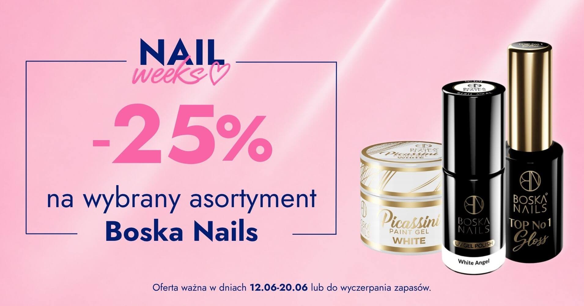 -25% na wybrany asortyment Boska Nails
